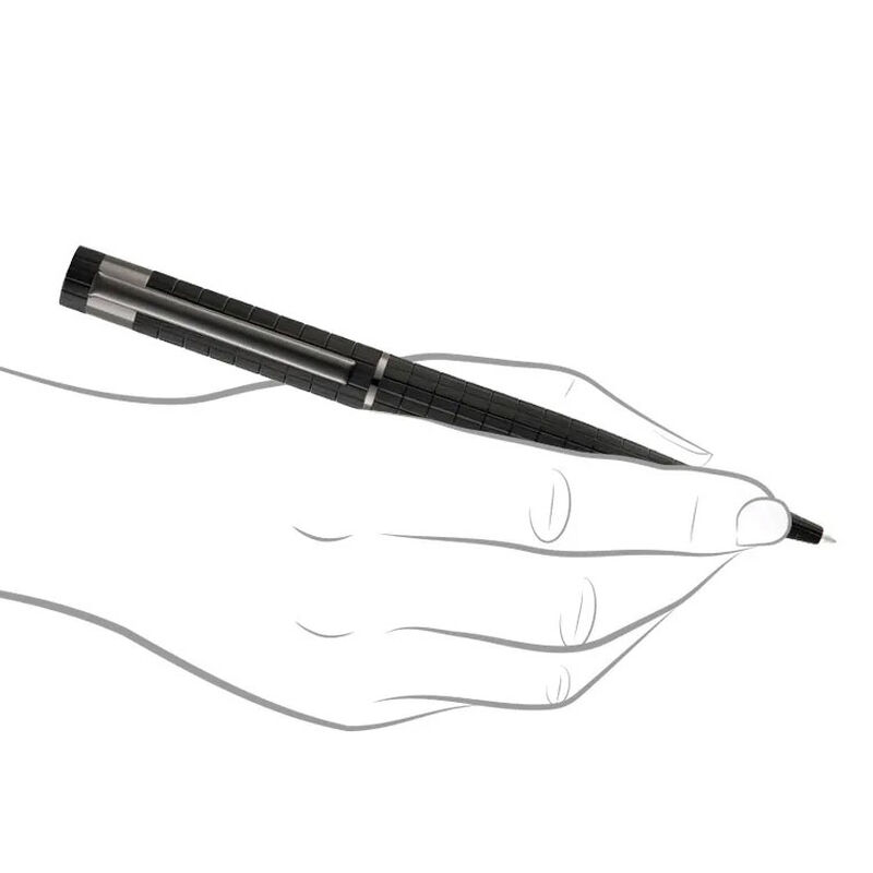 Hugo Boss Loop Bauhaus Black Ballpoint Pen image number 2